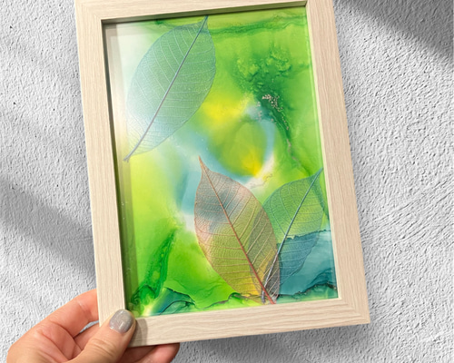 アルコールインクアート】インテリアアート その他アート jasmine art