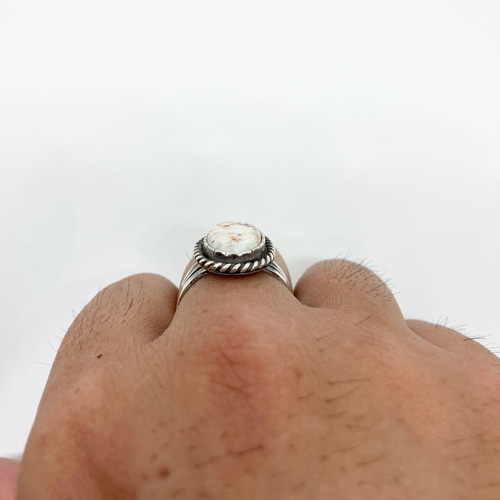 贅沢品 ワイルドホース シルバー リング 指輪 22号 #インディアン アクセサリー