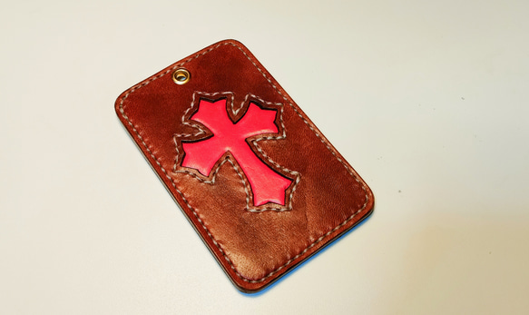 わん。 手縫いのハンドメイドパスケースなど 31 受注生産】WIRE PASS CASE / ワイヤーパスケース（カラー