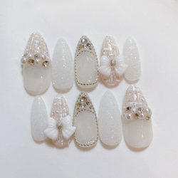 サイズオーダー チークネイル マグネット ネイルチップ ワンホン