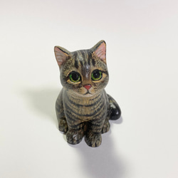 ☆欲張り工房様☆専用！！キジトラ猫ちゃんと黒猫ちゃん ☆欲張り工房様☆専用！！キジトラ猫ちゃんと黒猫ちゃん 羊毛