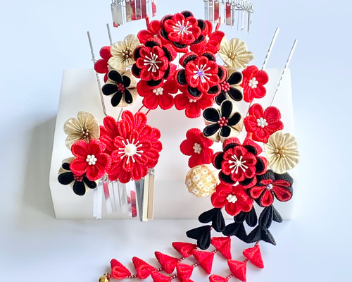 つまみ細工 七五三 勝山かんざし かんざし 常初花 通販 18259344