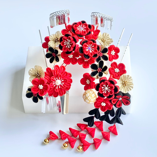 つまみ細工 七五三 勝山かんざし かんざし 常初花 通販 18259344