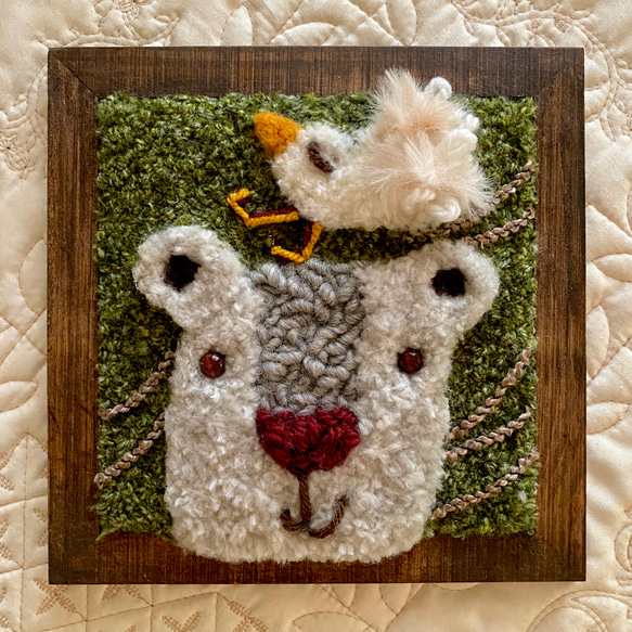 壁掛けインテリア/刺繍