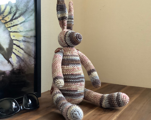 カラフルうさぎのあみぐるみ 17体セット カラフルうさぎのあみぐるみ 17体セット