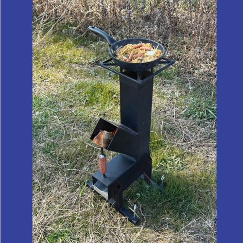 ロケットストーブ★ハンドメイド★  受注生産品　薪ストーブ ロケットストーブ☆ハンドメイド☆ 受注生産品 薪ストーブ