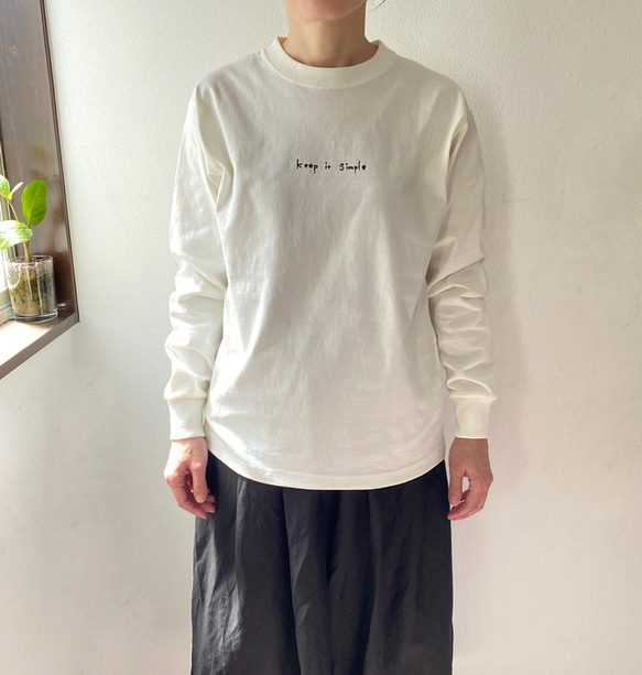 Off-Whiteロンティー （WAX(ワックス) / ロンT 長袖Tシャツ