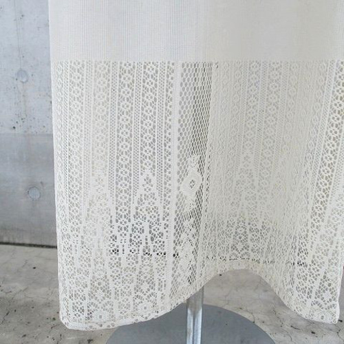 ベージュ レーススカート レースフリルIラインスカート【SALE】 – SELECT MOCA