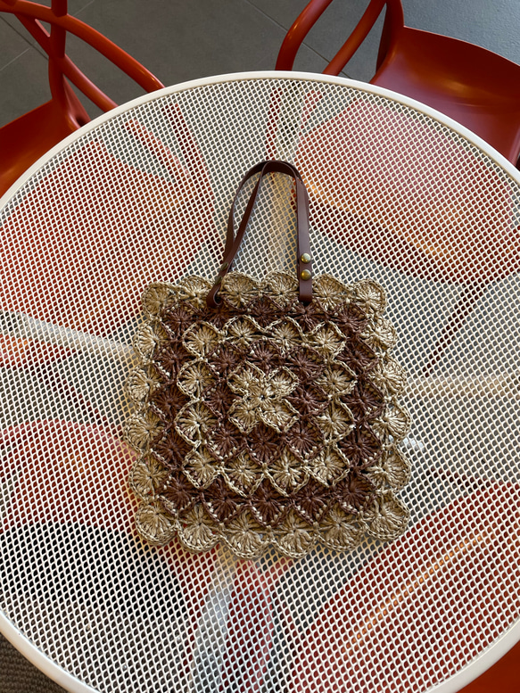 2025 新款花卉圖案包（訂製） 第5張的照片