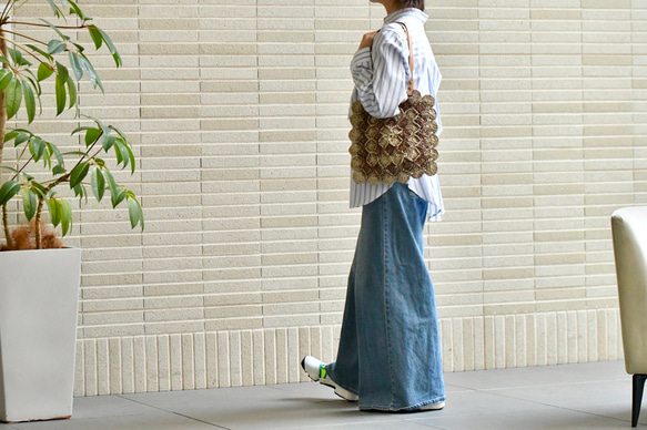 2025 新款花卉圖案包（訂製） 第4張的照片