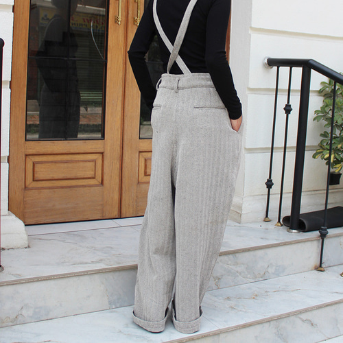 【美品】Diagramオールインワン サロペット　サイズ38 （M） andme サロペット オーバーオール 「3サイズ展開」きれいめ