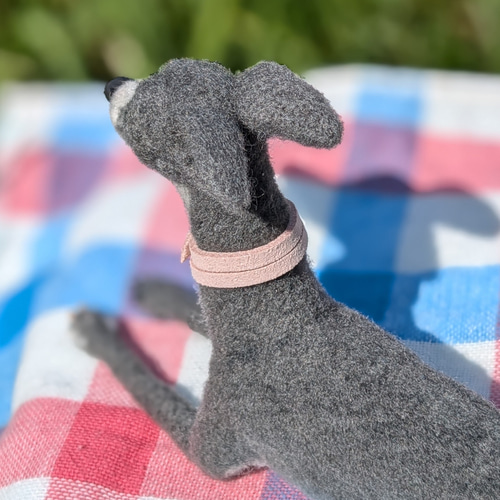 羊毛フェルトイタグレちゃんを作りました🐶 : ドッグラン大仙の日々