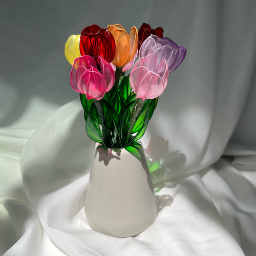 チューリップ 枯れないお花 ちゅーりっぷ アメリカンフラワー ディップ