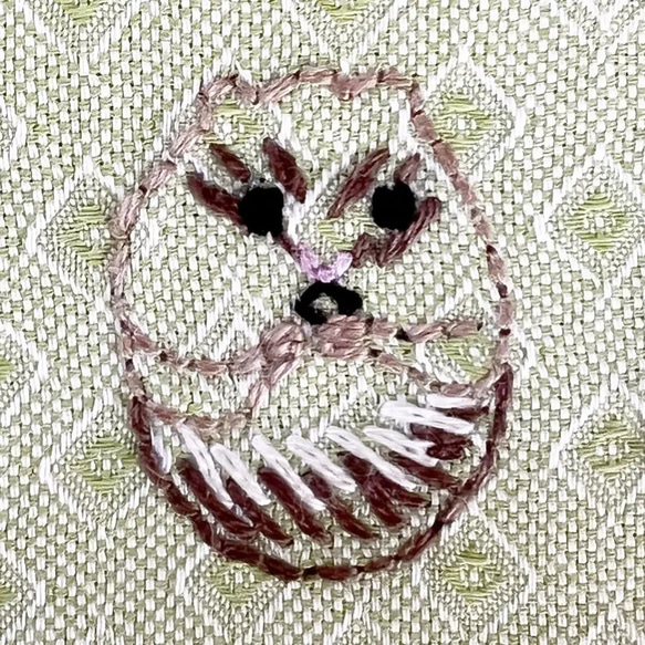 松鼠字母刺繡套件 [適合初學者/包含圖案/松鼠] 第5張的照片
