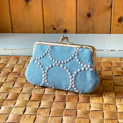 再販】がま口リップケース タンバリン ミナペルホネンがま口