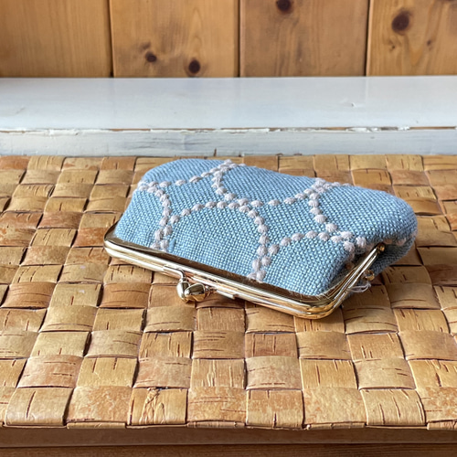 ミナペルホネンタンバリン ミナペルホネンがま口 仕切りがま口