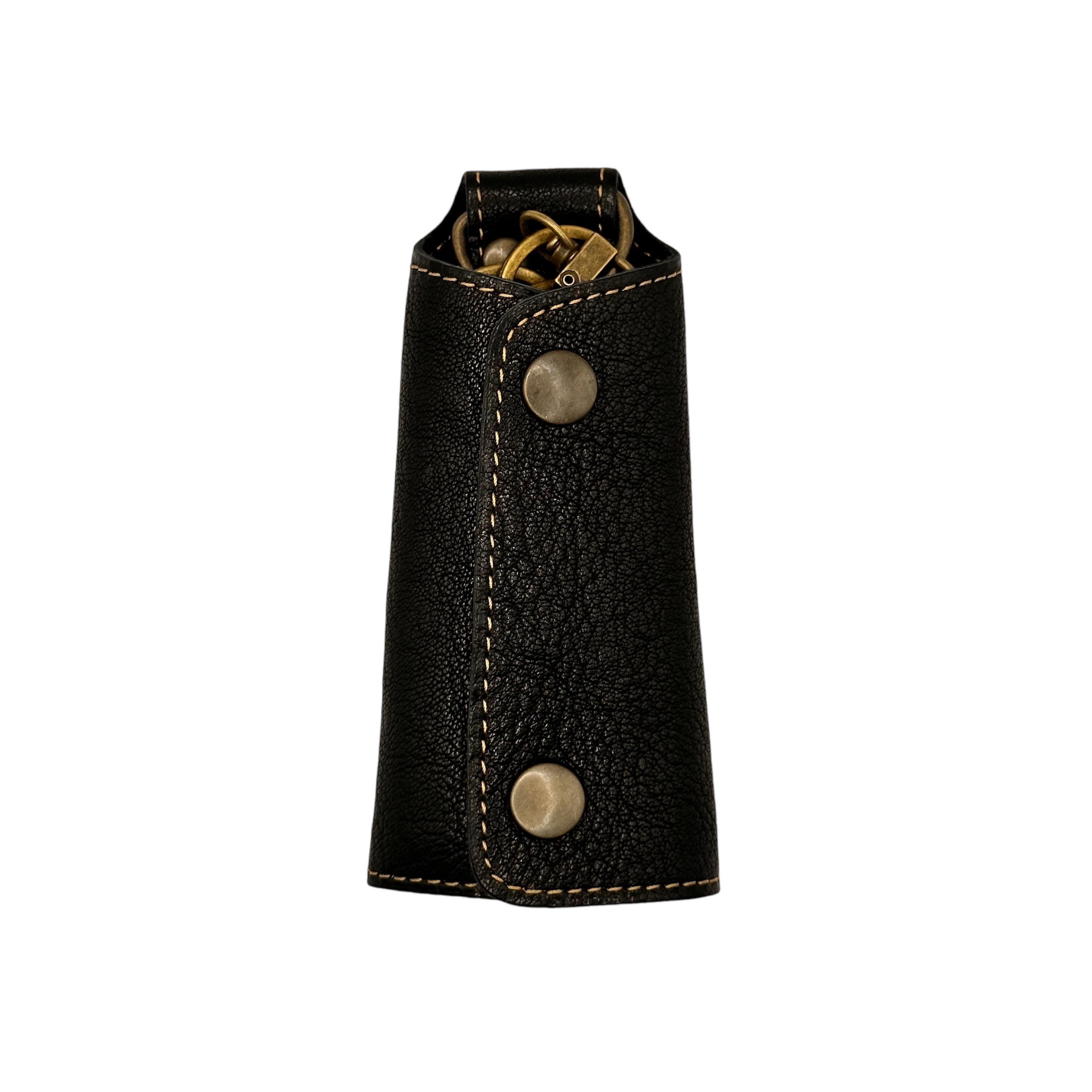 手触り抜群　鹿革キーケース