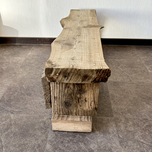 流木と古材の飾り棚 店舗什器 棚・シェルフ・ラック 806BASE 通販