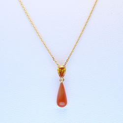 グレープアゲートピアス1組 K18 ピアス（スタッド・一粒） makekaz