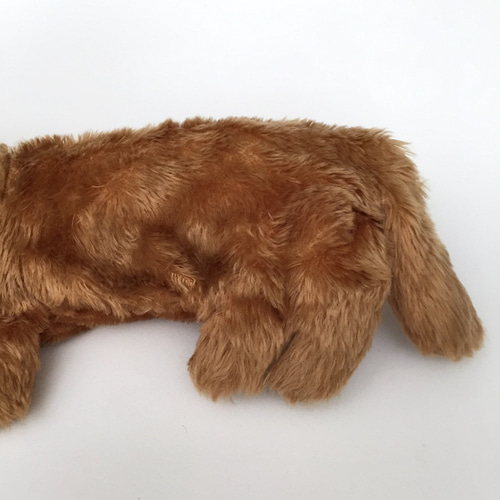 アンティークイヌのぬいぐるみパジャマ入れ dogぬいぐるみ テディベア