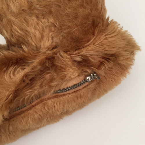 アンティークイヌのぬいぐるみパジャマ入れ dogぬいぐるみ テディベア