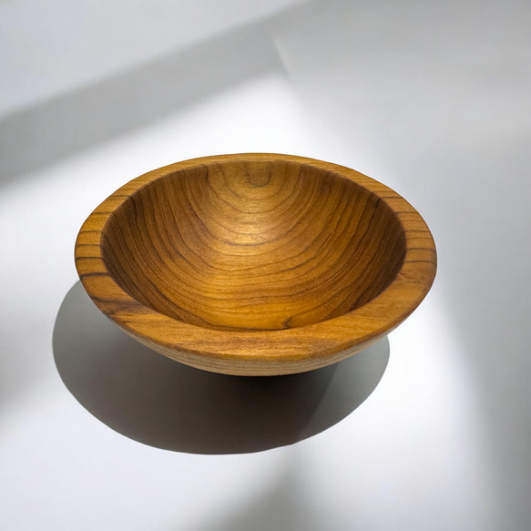 世界三大銘木 チーク無垢材 Mサイズ お椀 ボウル 木製 キャンプ