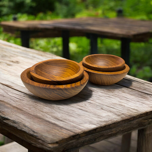 貝細工ウッドボウル 貝細工ウッドボウル