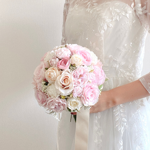 ラウンドブーケ【結婚式/ウェディング/リゾート婚/前撮り】 ブーケ
