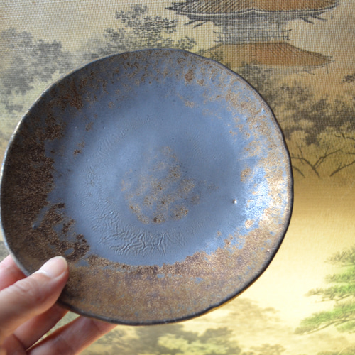 セット特割！】豪華な皿セット大中小(炭化金彩) 大皿セット 和食器