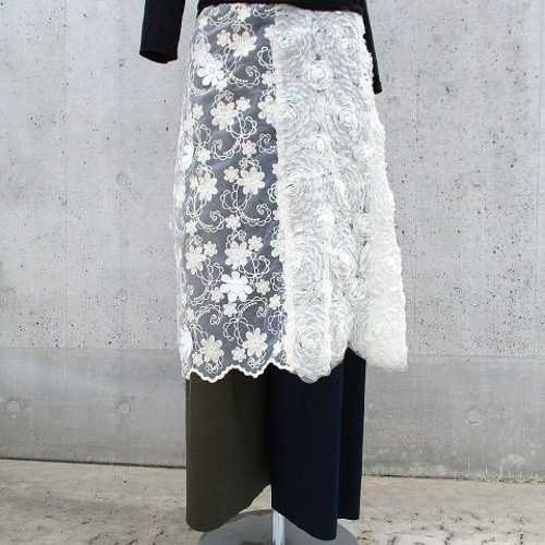 刺繍レースギャザースカート通販｜レディースファッション・洋服