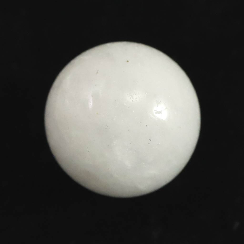 H&E社 ニュージーランドホワイトアゼツライト  15mmスフィア  5.1g #61652