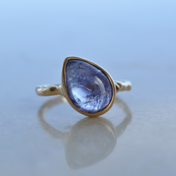 ラピスラズリとルチルクォーツのダブレットストーンリング 8729c020fea30b64bf314e4aa06cf1