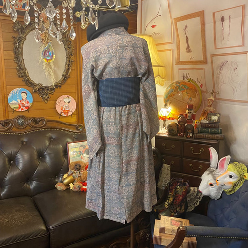 ワンピースコレクション　レトロ　当時物 昭和レトロ◇ヴィンテージワンピース 60s ポップ サイケ ◇OP294
