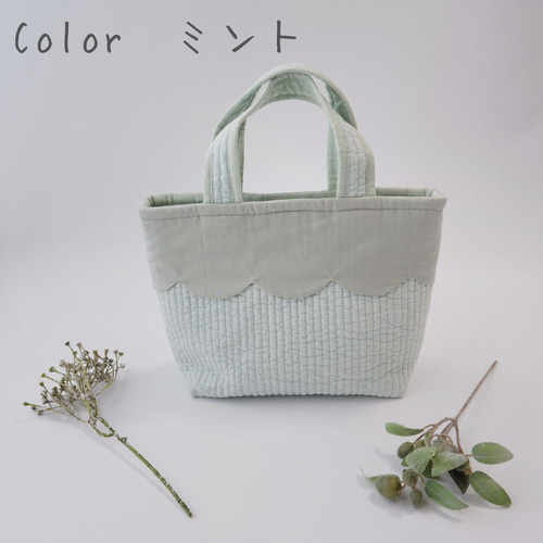 期間限定価格♡〘スカラップヌビトートS〙ヌビバッグ ヌビトート