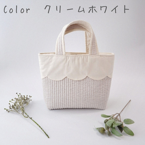 期間限定価格♡〘スカラップヌビトートS〙ヌビバッグ ヌビトート 