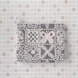 選べるカラー mina perhonen forest tile マルチポーチ ミナ