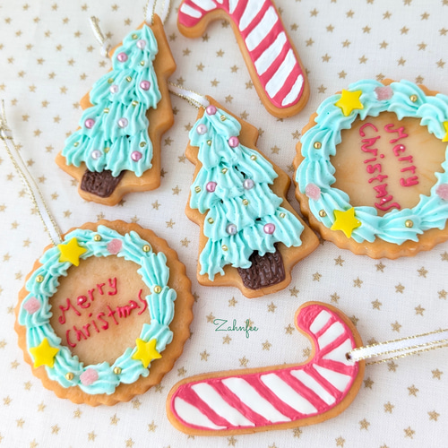 クリスマスオーナメント3個セット（ホイップ） モビール Zahnfee