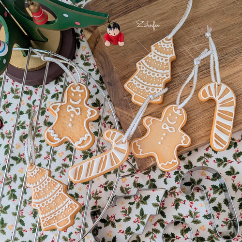 クリスマスオーナメント3個セット（アイシング） モビール Zahnfee