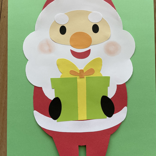 ハンドメイド 壁面飾り☆12月クリスマス【保育園/施設】サンタ