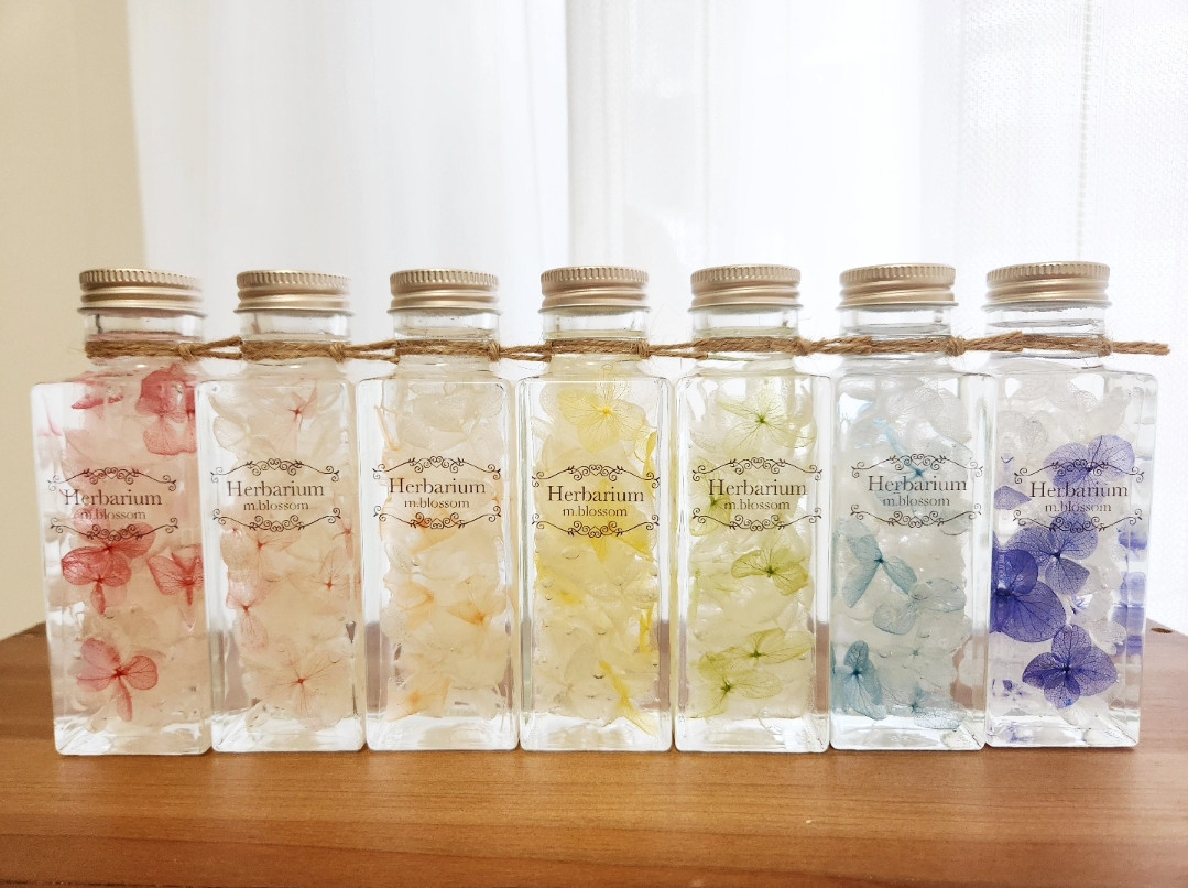 【７本セット】m.blossom～大人かわいいハーバリウム～