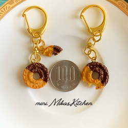 紅茶 マドレーヌ キーホルダー ミニチュア ミニチュアフード フェイク