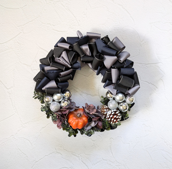 シックな大人のハロウィンリース リース NOIRO 通販｜Creema(クリーマ  