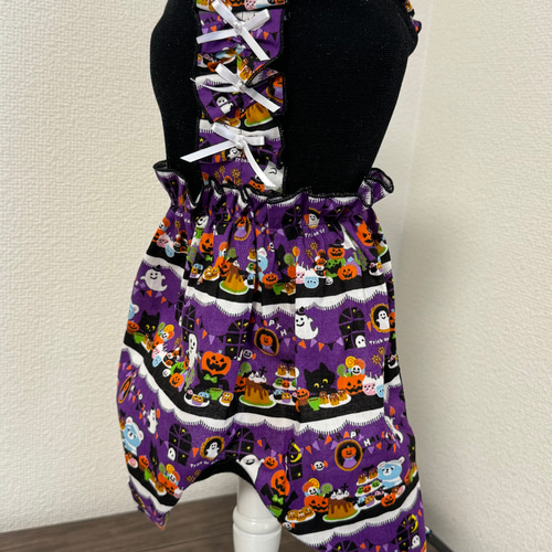 犬服／猫服 ハロウィンワンピース/オールインワン ハロウィンプリント