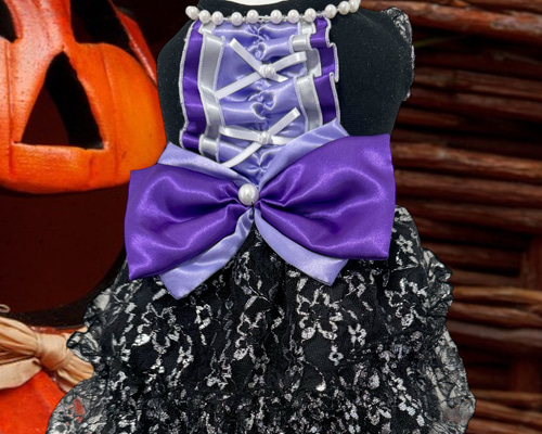 犬服ハンドメイド♡ミィモ♡ハロウィンワンピ♡ラグラン袖ハイネックワンピース 3485c9ed55bb3aa7feea0b9facaf21