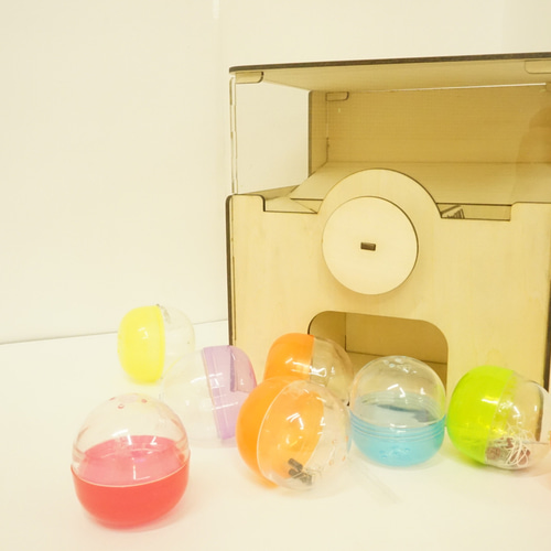 木のガチャガチャ キット 木のおもちゃ屋 通販 18264314｜Creema