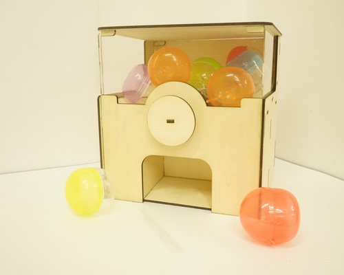 木のガチャガチャ キット 木のおもちゃ屋 通販 18264314｜Creema
