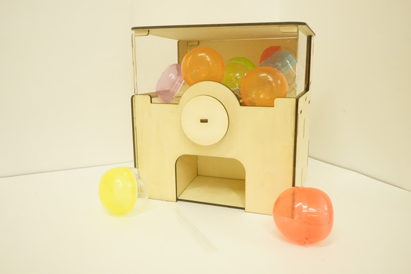 木のガチャガチャ　イベント使用品 木のガチャガチャ キット 木のおもちゃ屋 通販 18264314｜Creema