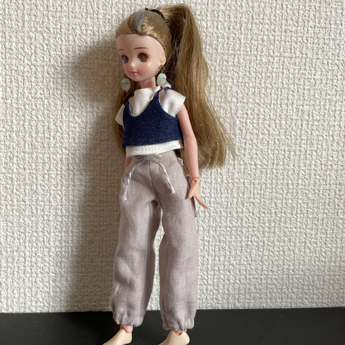 リカやブライスのお洋服セット 双子ちゃんコーデ 似