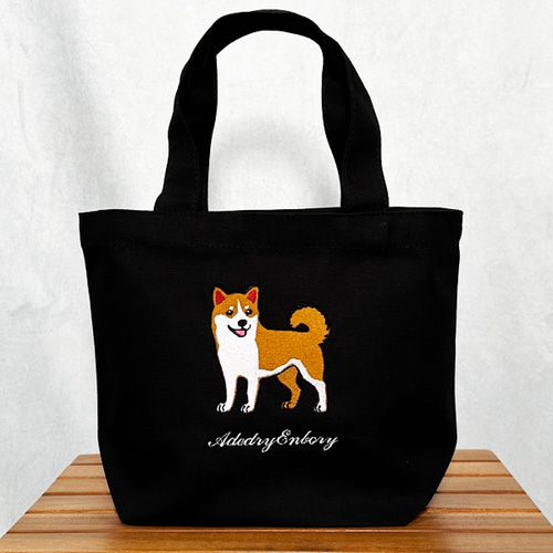 専用　ハンドメイド　刺繍　柴犬　キーホルダー　ショルダーポーチ　トートバッグ 楽天市場】犬 散歩 ショルダー バッグ ミニ トートバッグ