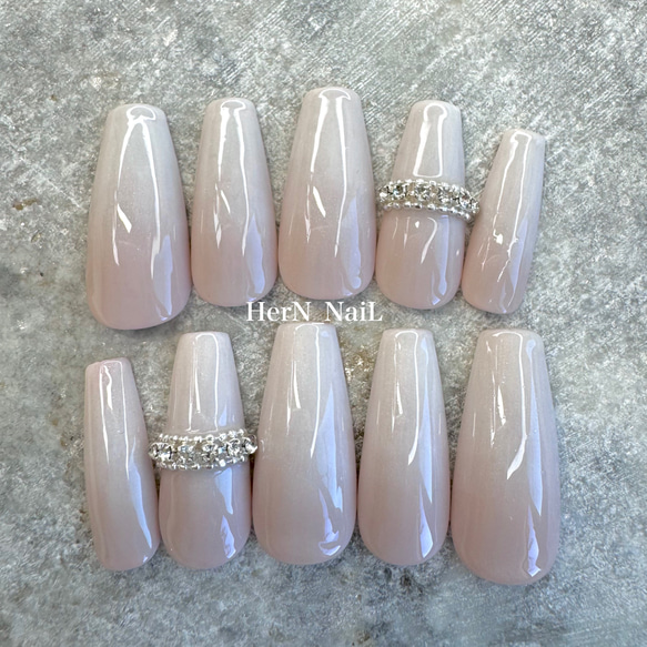 ベイビーブーマーシンプルネイルチップ ネイルチップ（つけ爪） HerN